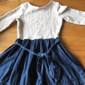 Fiveloaves Twofish Girls  Cotton Blend Dress